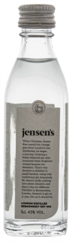 Jensens Bermondsey dry gin miniatuur 0,05L 43%