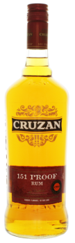 Cruzan 151 Proof Rum 1 liter 75,5%