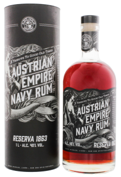 Austrian Empire Navy Rum Reserve 1863 1 liter 40%