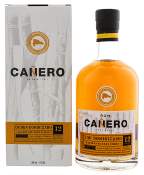 Ron Canero Essential 12 years old Sauternes Cask Finish 0,7L 41%