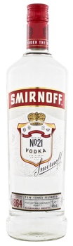 Smirnoff Red Label Triple distilled Wodka 1 liter 40%