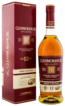 Glenmorangie 12 years old Lasanta Sherry Cask finisch single malt Scotch whisky 0,7L 43%
