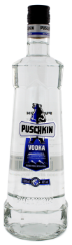 Puschkin crystal clear Vodka 1L 40%