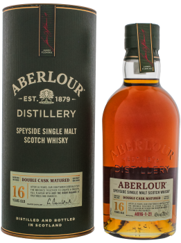 Aberlour 16 years old Double Cask Malt Whisky 0,7L 43%