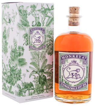 Monkey 47 Scharzwald dry gin barrel cut 0,5L 47%