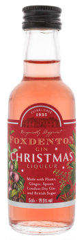 Foxdenton Christmas Liqueur miniatuur 0,05L 19,5%