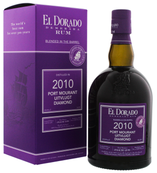 El Dorado Rum port Mourant Uitvlugt Diamond 0,7L 49,6%