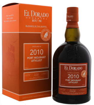 El Dorado Rum Blended in the Barrel 2010 2019 Port Mourant Uitvlugt Limited Ed. 0,7L 51%