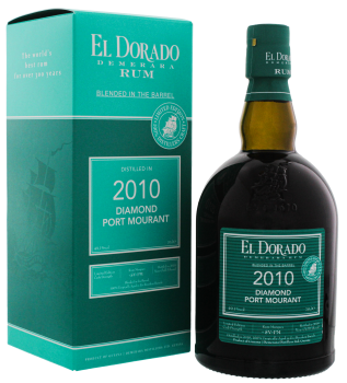 El Dorado Rum Blended in the Barrel 2010/2019 Diamond Port Mourant Limited Ed. 0,7L 49,1%