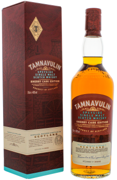 Tamnavulin Speyside Single Malt Scotch Whisky Sherry Cask 0,7L 40%
