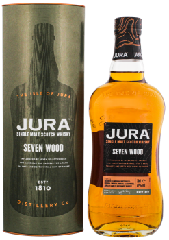 Isle of Jura Seven Wood Single Malt Scotch Whisky 0,7L 42%