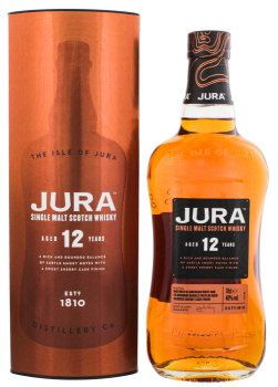 Isle of Jura 12 years old Single Malt Scotch Whisky 0,7L 40%
