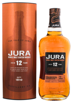 Isle of Jura 12 years old single malt Scotch whisky 0,7L 40%