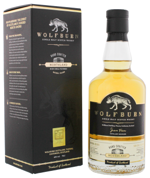 Wolfburn Northland Hand Crafted Single Malt Scotch Whisky Non Chill Filtered 0,7L 46%