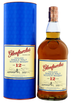 Glenfarclas 12 years old Highland single malt whisky 1 liter 43%