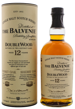 Balvenie doubleWood 12 years old Malt Whisky 0,7L 40%