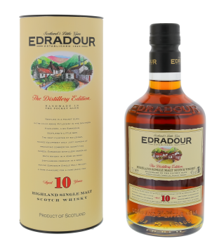 Edradour 10 years old Highland single malt Scotch whisky 0,7L 40%