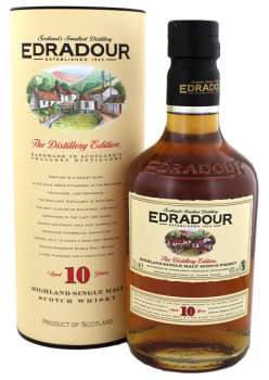 Edradour 10 years old single Malt Whisky 0,7L 40%