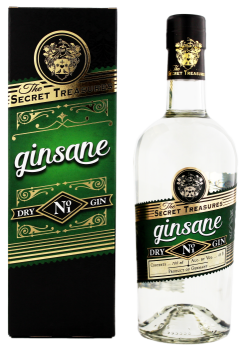 The Secret Treasures Ginsane Dry Gin no 1 0,7L 45%