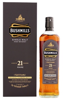 Bushmills 21 years Old Malt Irish Whiskey 0,7L 40%