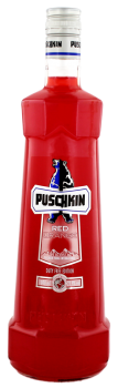 Puschkin Red orange liqueur 1 liter 21,9%