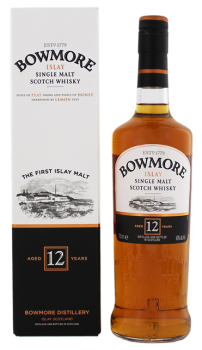 Bowmore 12 years old single Malt Whisky 0,7L 40%