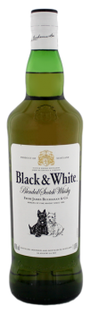 Black & White Blended Scotch Whisky 1 liter 40%