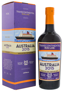 Transcontinental Rum Line Australia Rum 2015 2019 2+2 years Old 0,7L 48%