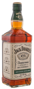 Jack Daniels Straight Rye Tennessee Whiskey 1 liter 45%