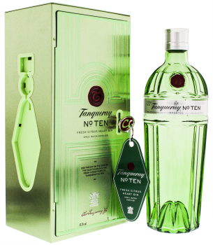 Tanqueray No. Ten Gin Gift Tin 1 liter 47,3%