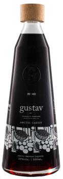 Gustav Arctic Cassis artisan Liqueur 0,5L 21%