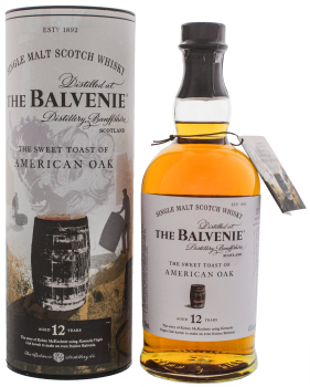 Balvenie 12 years old The Sweet Toast of American Oak Single Malt Scotch Whisky 0,7L 43%