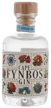 Cape Fynbos Gin miniatuur 0,05L 45%