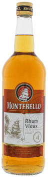 Montebello Vieux 4 years old rum 1 liter 42%