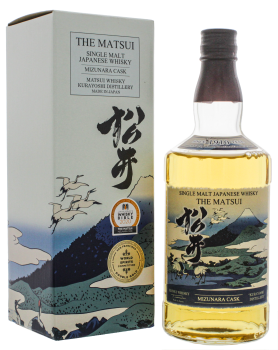 The Matsui Mizunara Cask Single Malt Japanese Whisky 0,7L 48%