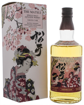 The Matsui Sakura Cask Single Malt Japanese Whisky 0,7L 48%
