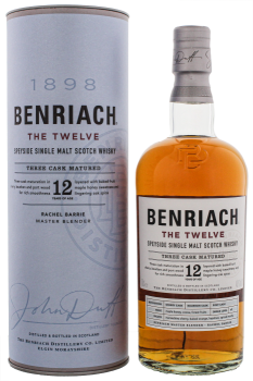 BenRiach The Twelve Three Cask Matured Speyside Single Malt Whisky 0,7L 46%