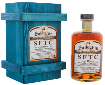 Ballechin 10 years old Straight from the Cask Oloroso 2009 2020 0,5L 60,3%