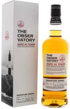 The Observatory 20 years old Signature Series Single Grain Whisky 0,7L 40%