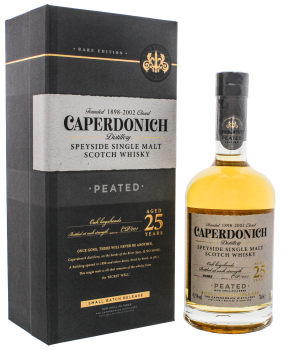 Caperdonich 25 years old Peated Speyside Single Malt Whisky 0,7L 45,5%