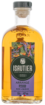 Isautier Arrange Banana Flambe rum Liqueur 0,5L 40%