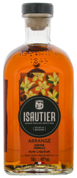 Isautier Arrange Coffee Vanilla rum Liqueur 0,5L 40%