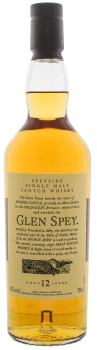 Glen Spey 12 years old Flora & Fauna Speyside Single Malt Whisky 0,7L 43%