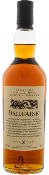 Dailuaine 16 years old Flora & Fauna Speyside Single Malt Whisky 0,7L 43%