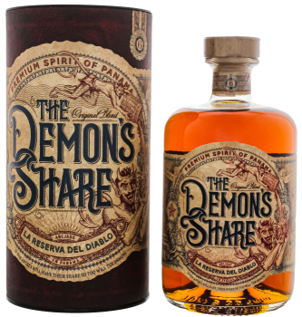 The Demons Share La reserva del diablo original blend rum 0,7L 40%