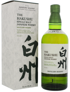 Hakushu Distillers Reserve single malt Japanese Suntory whisky 0,7L 43%