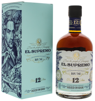 El Supremo 12 years old Rum aged in oak 0,7L 40%