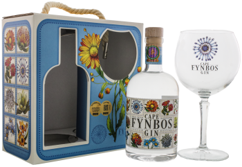 Cape Fynbos small batch handcrafted Gin + glas 0,5L 45%