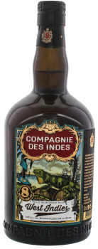 Compagnie des Indes Rum West Indies 8 years old 0,7L 40%