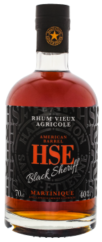 HSE Rhum Vieux Agricole Black Sheriff 0,7L 40%